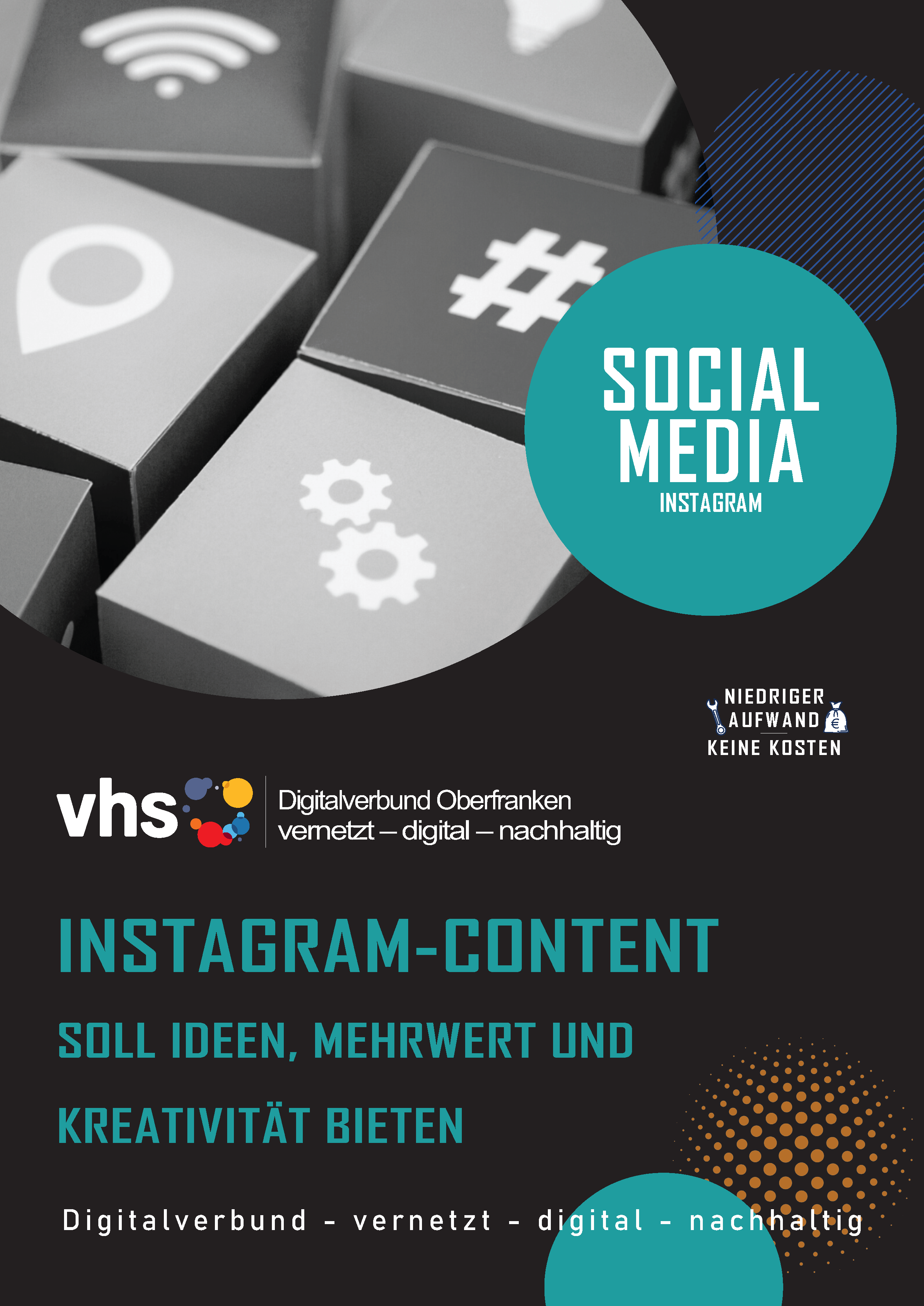 Deckblatt Marketing-Digithek: Instagram-Content