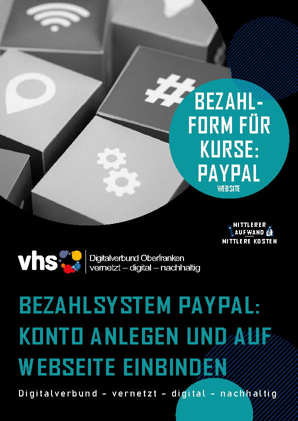 Deckblatt Marketing-Digithek: PayPal einbinden