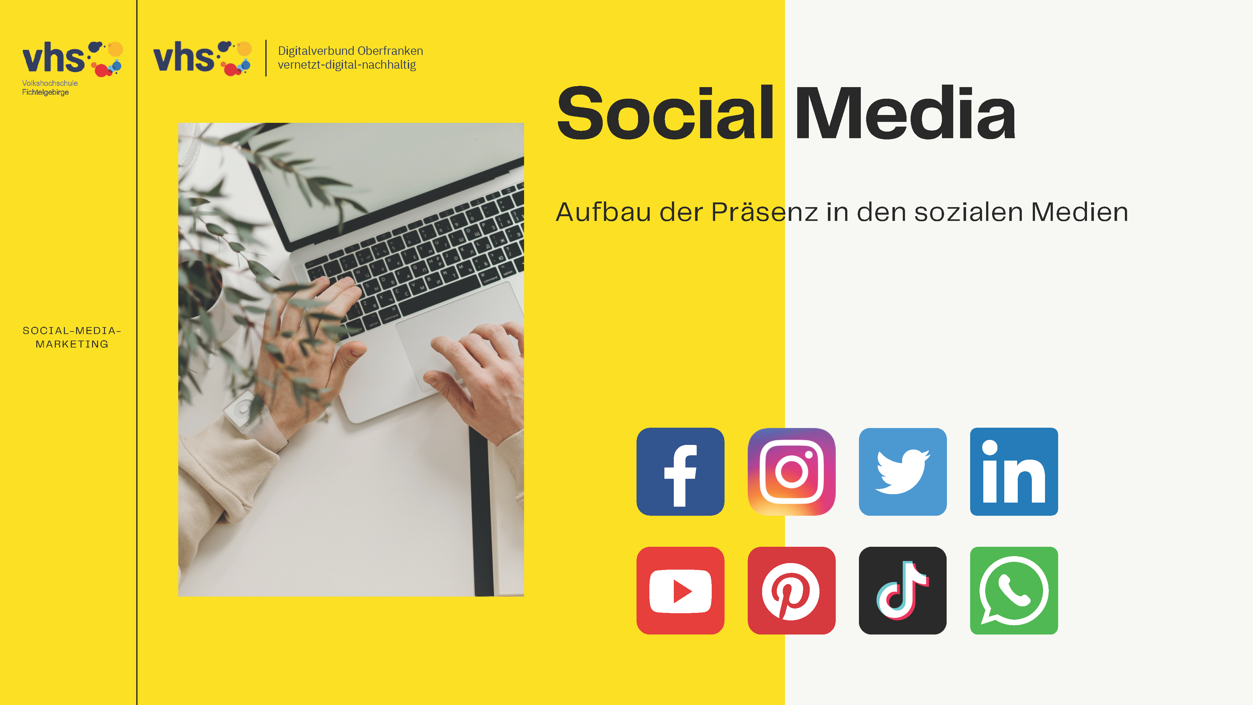 Deckblatt Marketing-Digithek: Social Media: Aufbau der Präsenz in den sozialen Medien