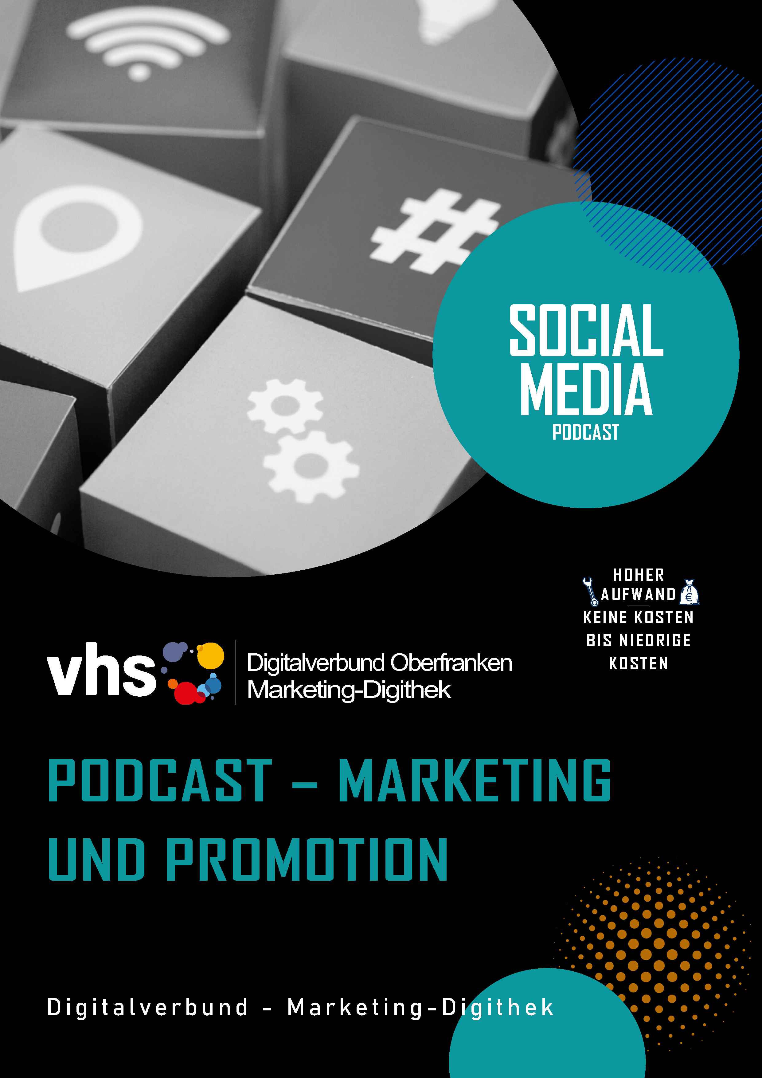 Deckblatt Marketing-Digithek: Marketing und Promotion von Podcasts