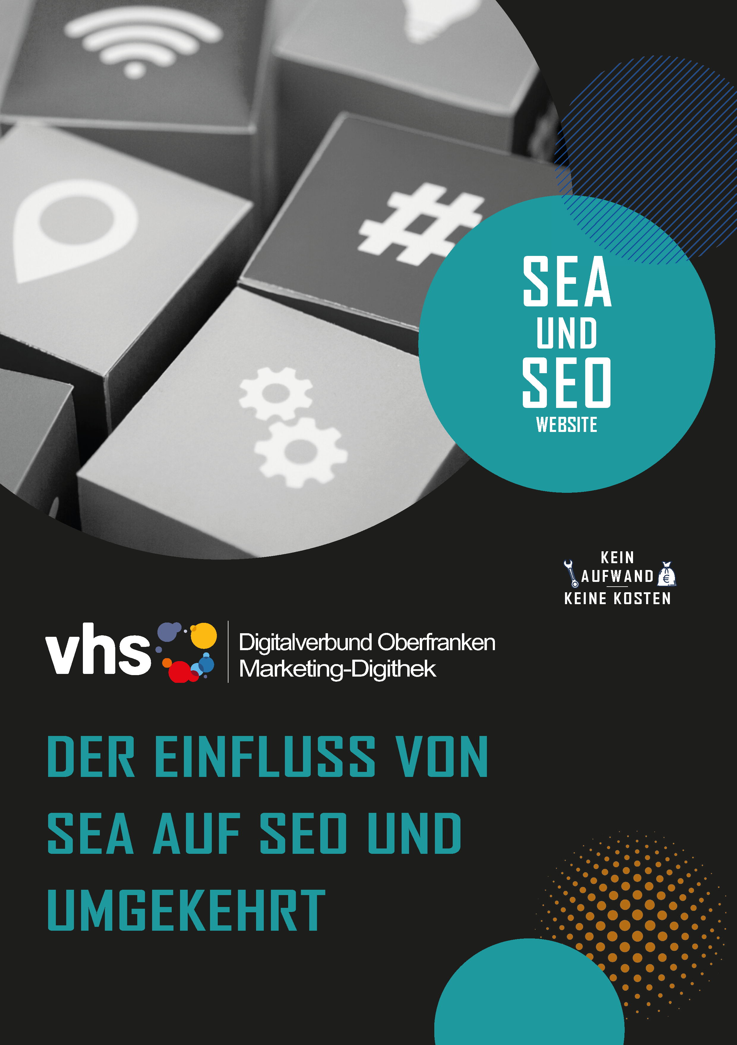 Deckblatt Marketing-Digithek: Gegenseitiger Einfluss SEA und SEO